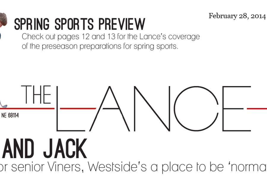 LANCE PREVIEW: JACK AND JACK: For senior Viners, Westsides a place to be normal