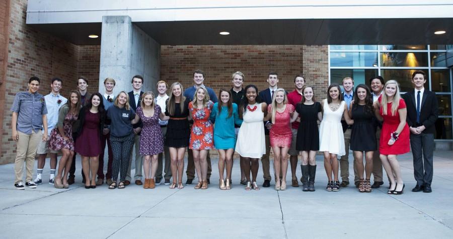 The Class of 2015 Homecoming Court. Photo by Sarah Lemke