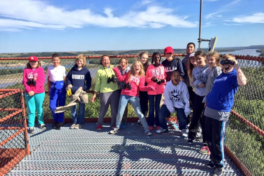 Westside Students serve as counselors for 6th grade Outdoor Education Program