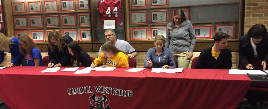 Fall Sports Signings: Several students commit to schools for the upcoming year