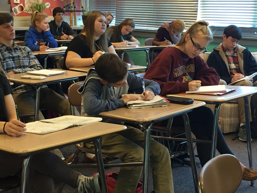 Eighth-graders take on high school math