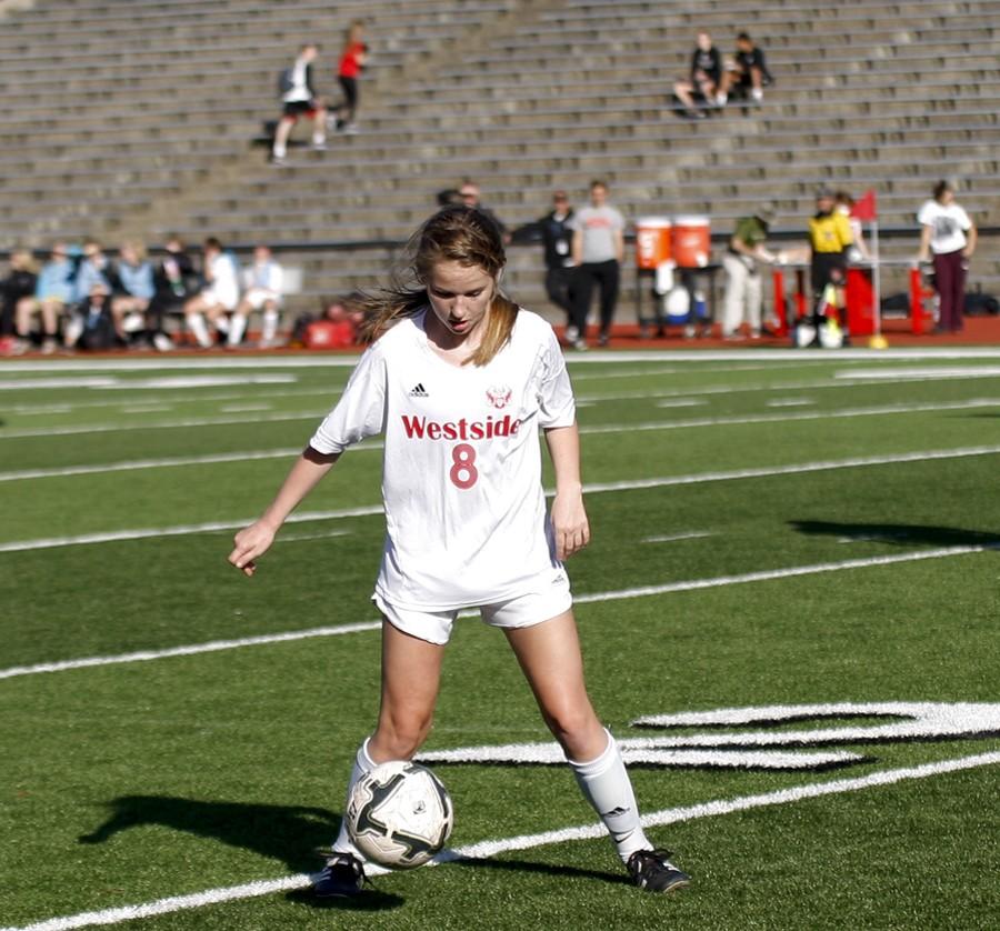 Girls Soccer Squeezes by Titans