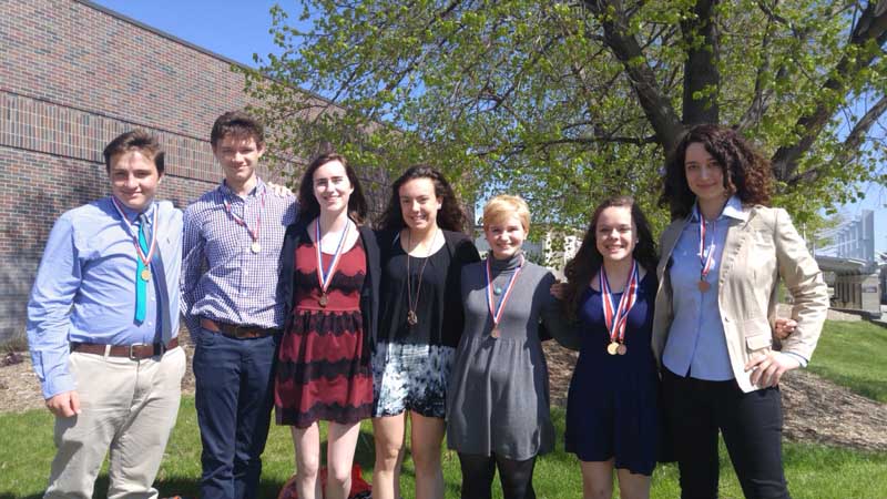 RECAP: Students excel in state journalism contest
