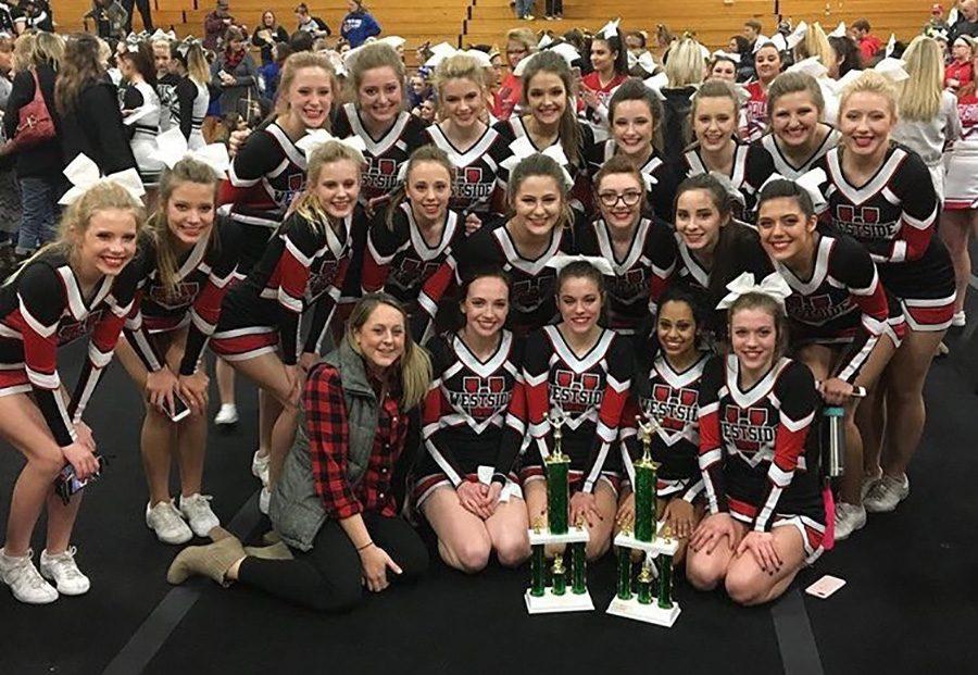 Cheer team successfully prepares for state competition