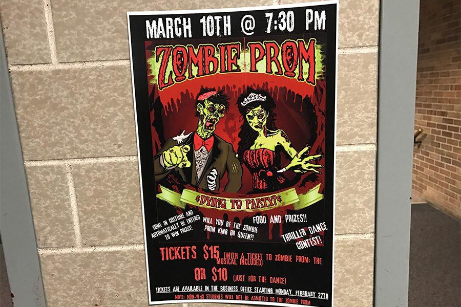 Cast of musical Zombie Prom puts on school dance