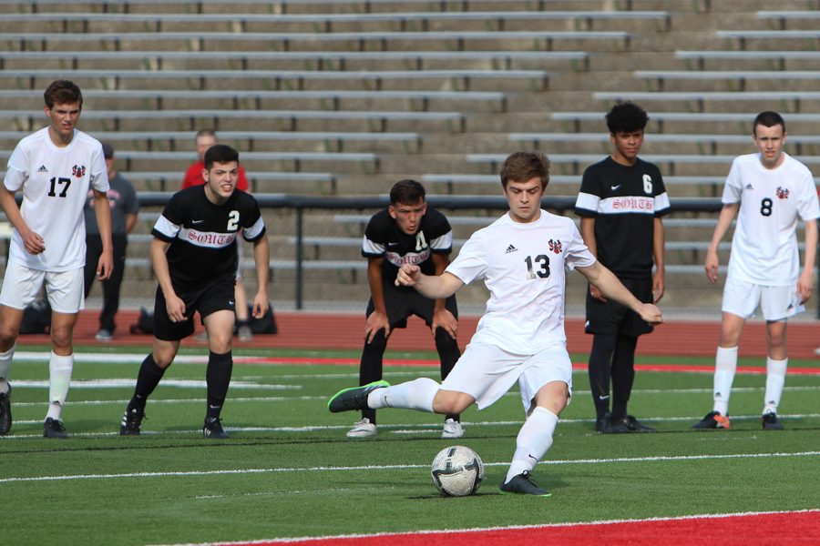 Finocchiaro takes a PK leading to Westsides first goal against Omaha South.