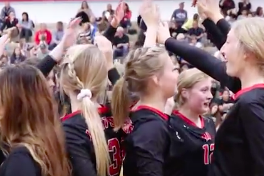 WHS vs. Millard West Volleyball Highlights