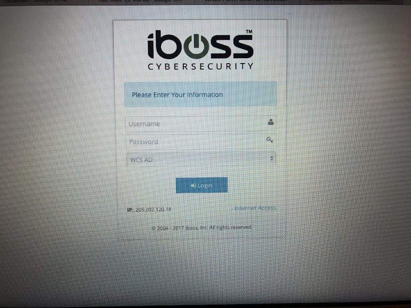 iBoss inconveniences students at home