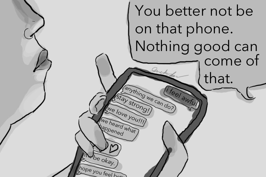 Phones are only good for...