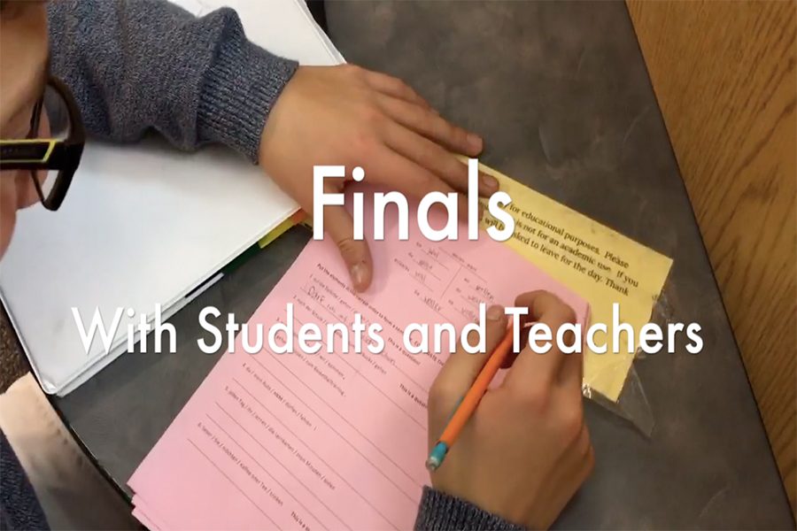 Students and Teachers Prepare for Finals