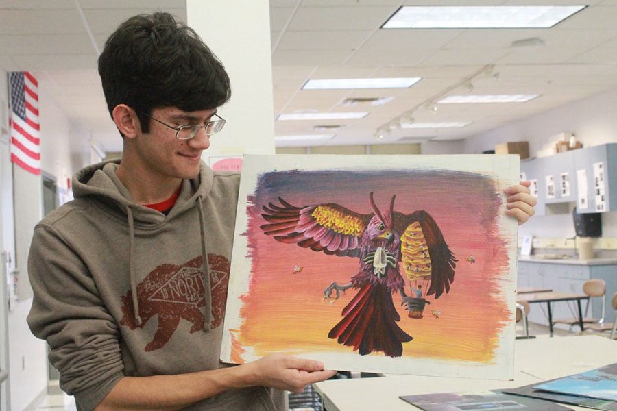 Students Art Portfolio Draws Attention to Real Life Issues