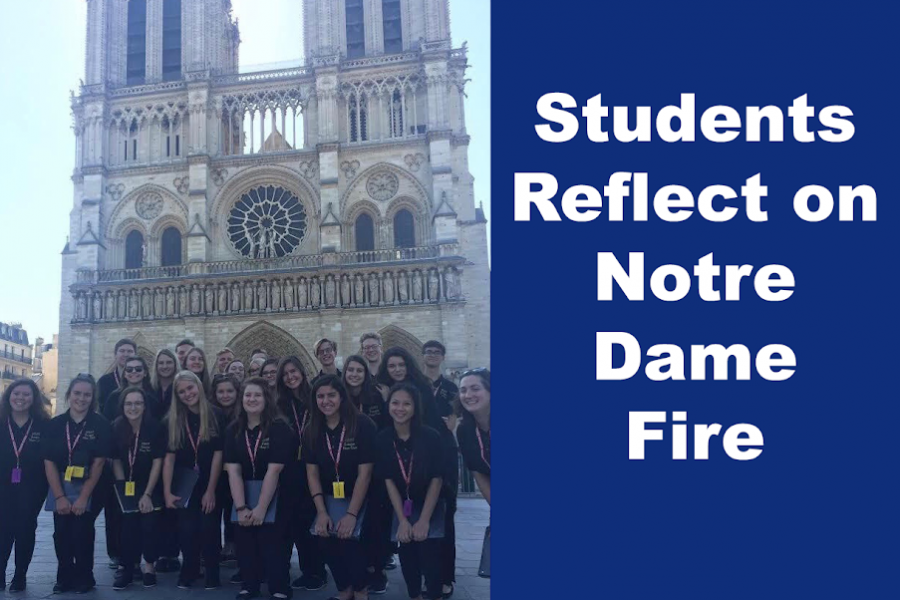 Students Reflect on Notre Dame Fire