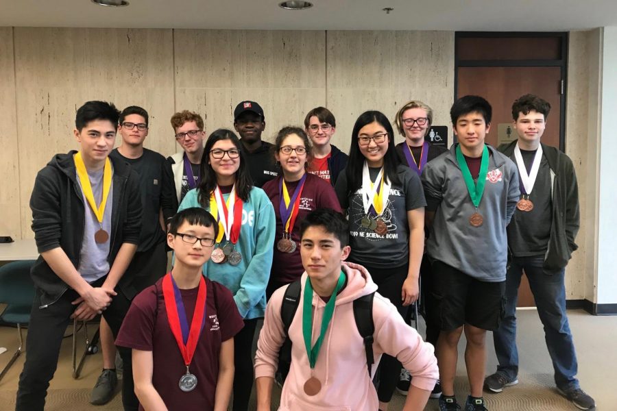 Science Olympiad Team Makes History at State Tournament