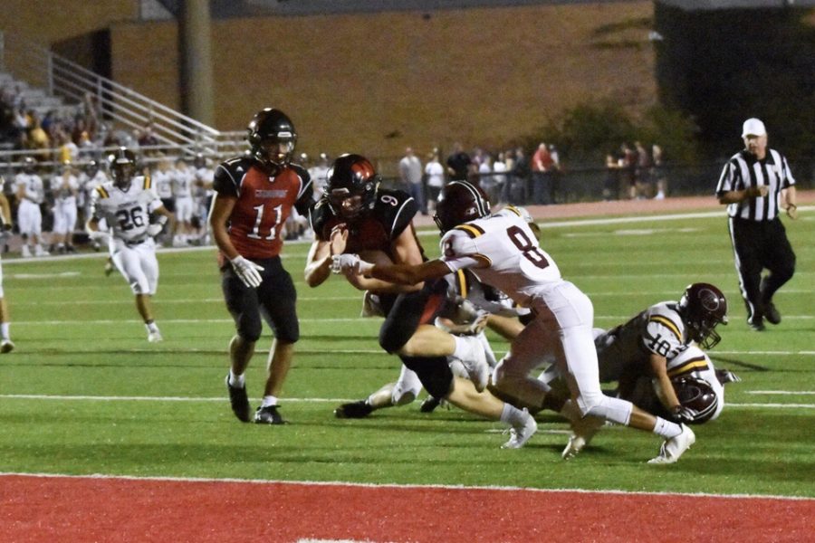 Westside junior Cole Payton rushed for a 10 yard touchdown Friday night.