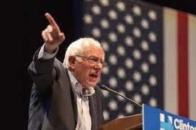 Vermont Senator Bernie Sanders is currently leading in the polls with Former Vice President Joe Biden trailing him.