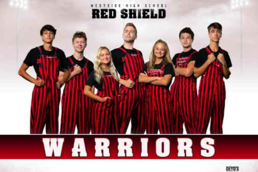 This years Red Shield squad is hopeful that COVID-19 restrictions wont hold them back from the student section state championship three-peat.