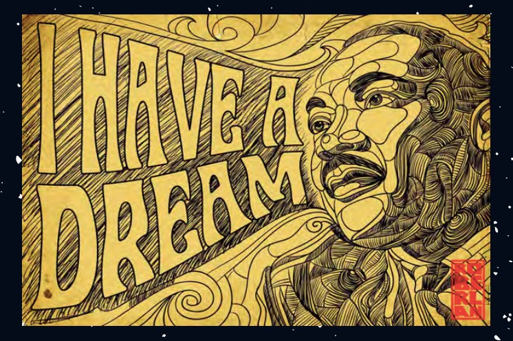 martin luther king jr drawings i have a dream