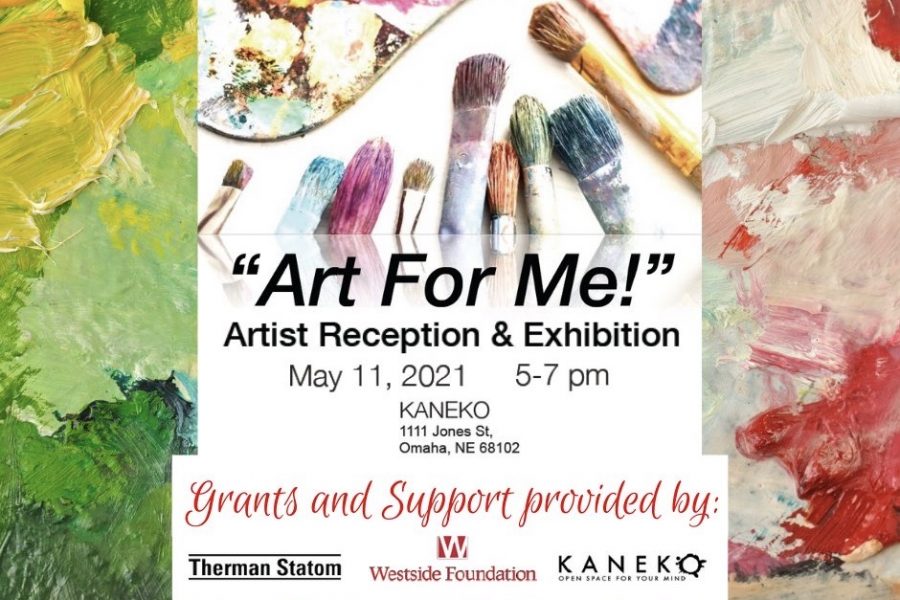 Student artwork from the Adapted Art class will be on display at Kaneko.