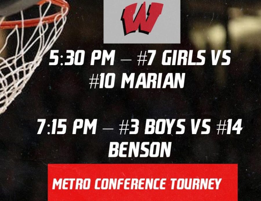 The Warriors to compete in the first round of the 60th Metro Conference Holiday Tournament at home on Tuesday, Dec. 21