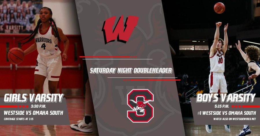 Westside+and+Omaha+South+at+Westside+High+School+for+a+Saturday+Night+Doubleheader.+Watch+all+night+long+for+quality+Nebraska+High+School+basketball+