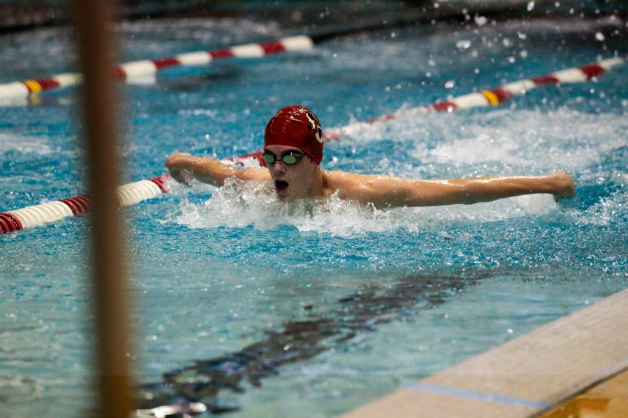 Westside swimming is getting hot at the right time winning three consecutive dual meets and sweeping the Warrior Invite. - Photo by Marty Mormino