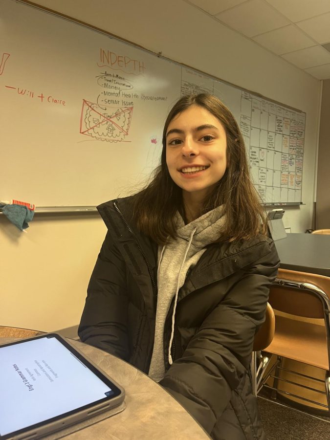 “I think that the mask mandate being lifted at school is good but also bad. It’s nice not having to wear a mask, but I think it could be a bad thing because we might have a lot more cases come up,” junior Lanie Rauch. 