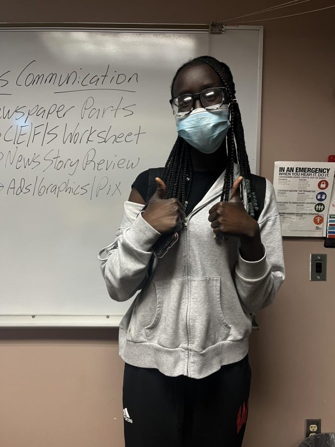   “I think that the mask mandate [is] okay to end it in Omaha, but making it optional in school was not the best idea because cases are still high,” sophomore Agau Bol.