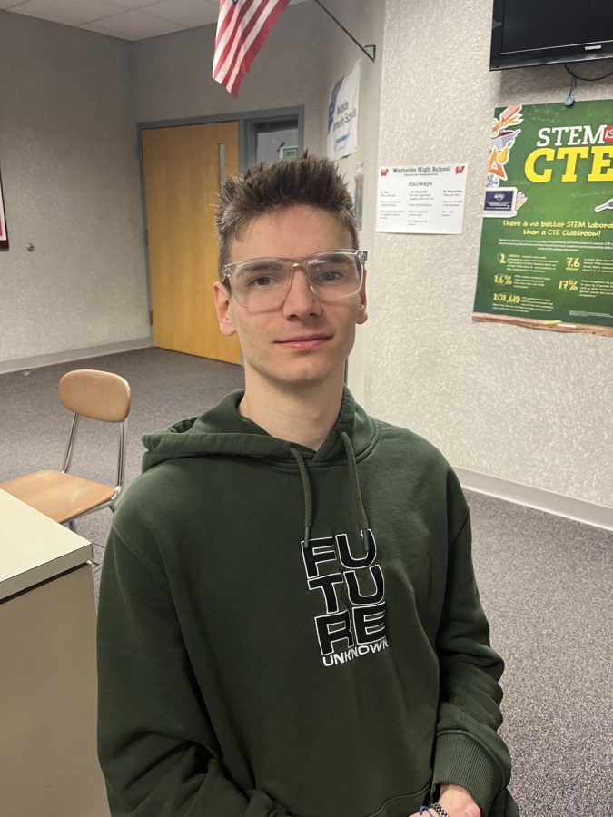 “I think that it was good after the vacation with everyone being around other people, but I think it lasted a little too long,” junior Tristan Jasinsky. 