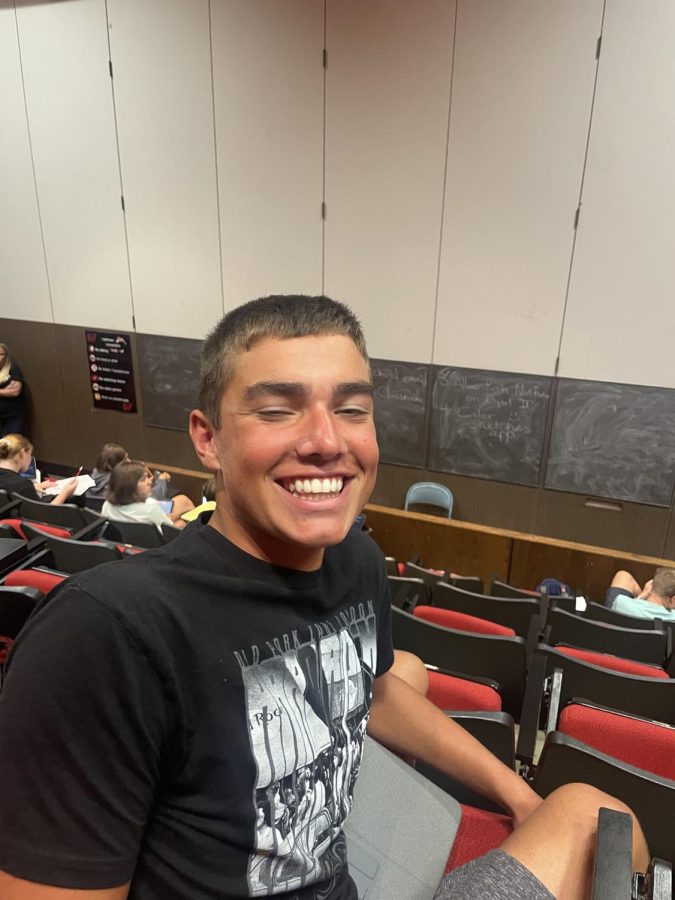 “It’s been very exciting, but also very busy. It was surprisingly easy finding my classes and I didn’t get lost. There hasnt been a lot of work so far, and I’ve probably only gotten one assignment,”
Burke Brown.