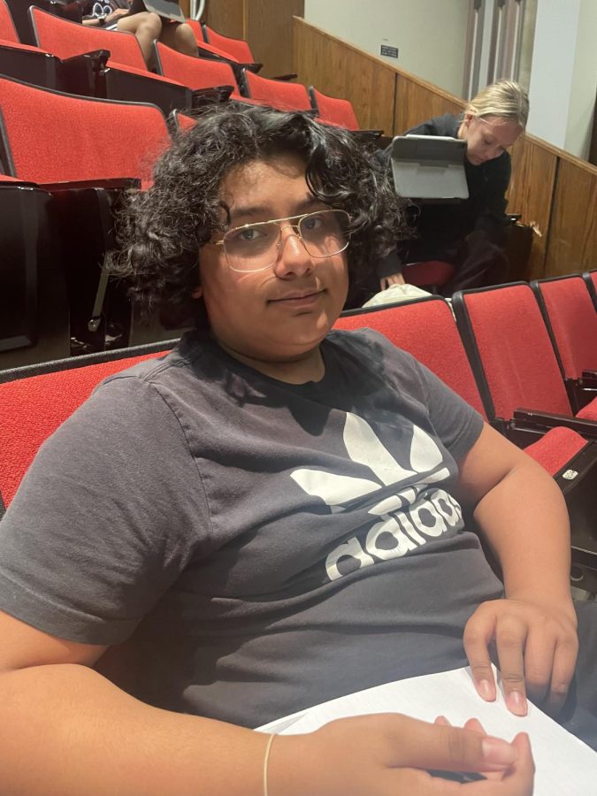 “It has been really fun, but not as much work as I thought it would be for the first few days. I got lost sometimes trying to find classes, but I eventually found my way,” Omar Hernandez.