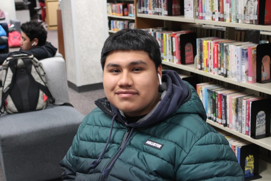 “[They’re] going good. I’m only applying to one right now, which is Metro Community College. I’m trying to become a mechanic. I really love working that has to do with cars,” senior Marco Ortega. 