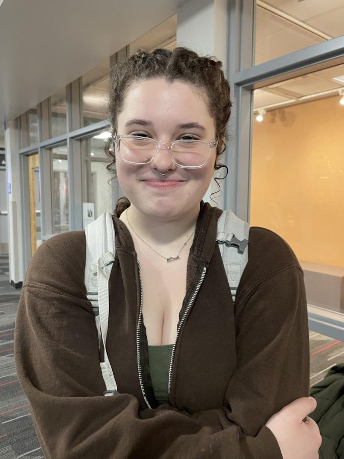 “Maybe I’ll get some flowers and chocolate. I like the pink and the hearts, but I don’t really do anything for [Valentine’s Day],” freshman Shiloh Wertheim. 
