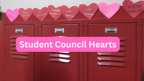 Student Council spreads love on Valentines Day with hearts