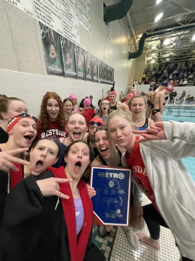 Westside girls swim team wins Metro championship