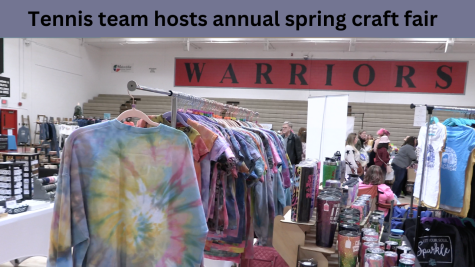 Tennis team hosts annual spring craft fair