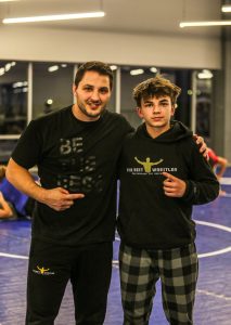 Hall works closely with coach Georgi Ivanov both in America and when they travel abroad.
