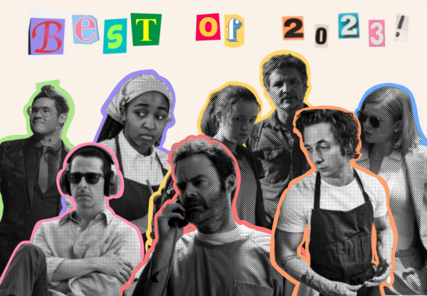 A look back at the best TV shows of 2023. Images courtesy of Max and Hulu.