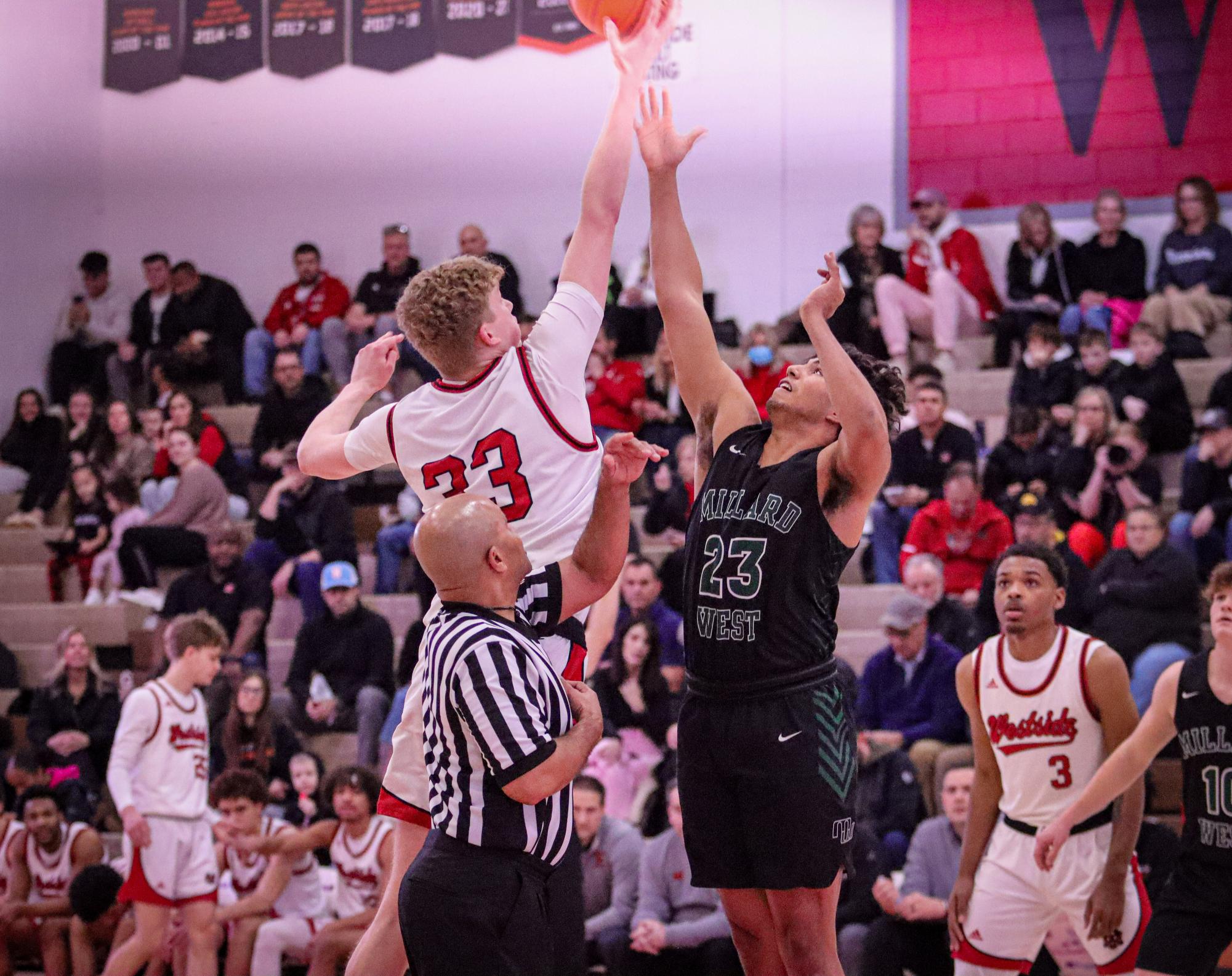 PHOTO GALLERY: Boys Varsity Basketball vs. Millard West – Westside Wired