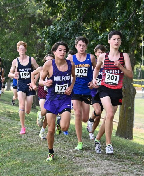 Boys cross country team takes second at Seward invite