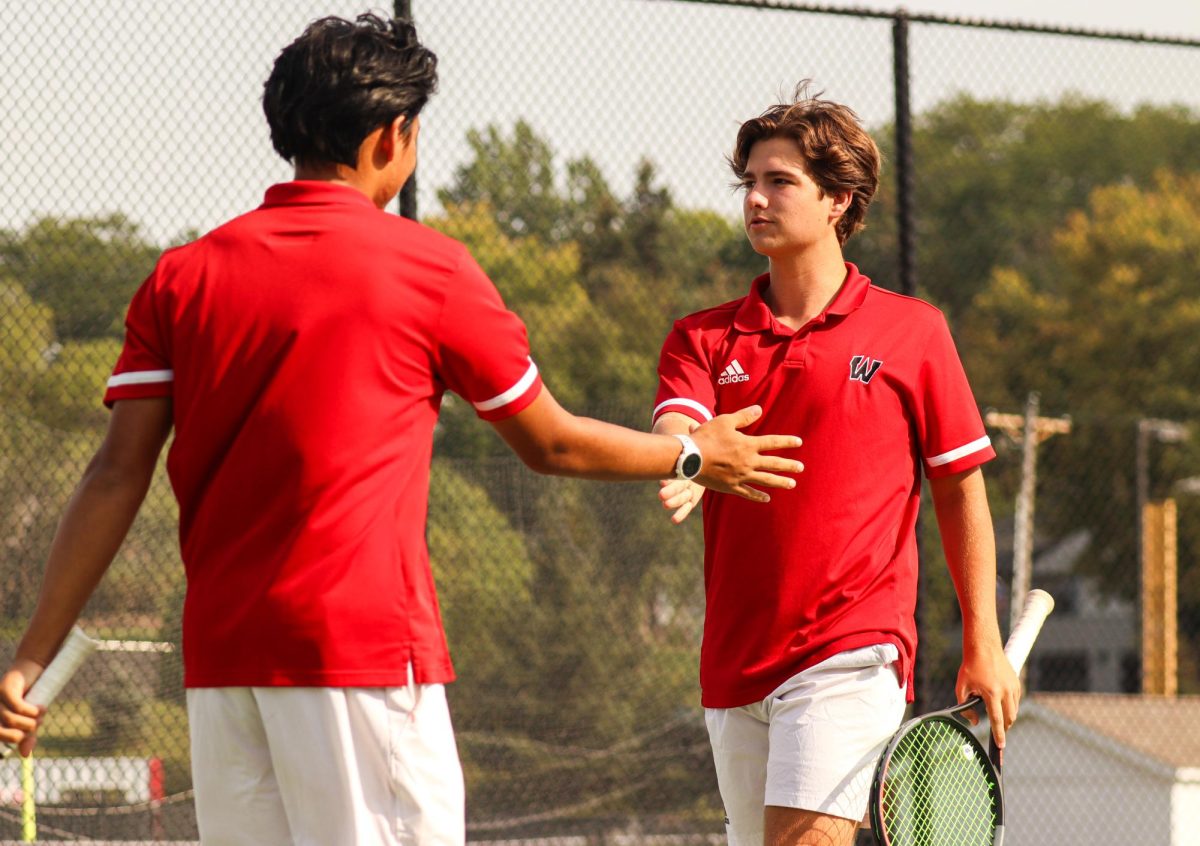 Wang and Bowden meet after set point