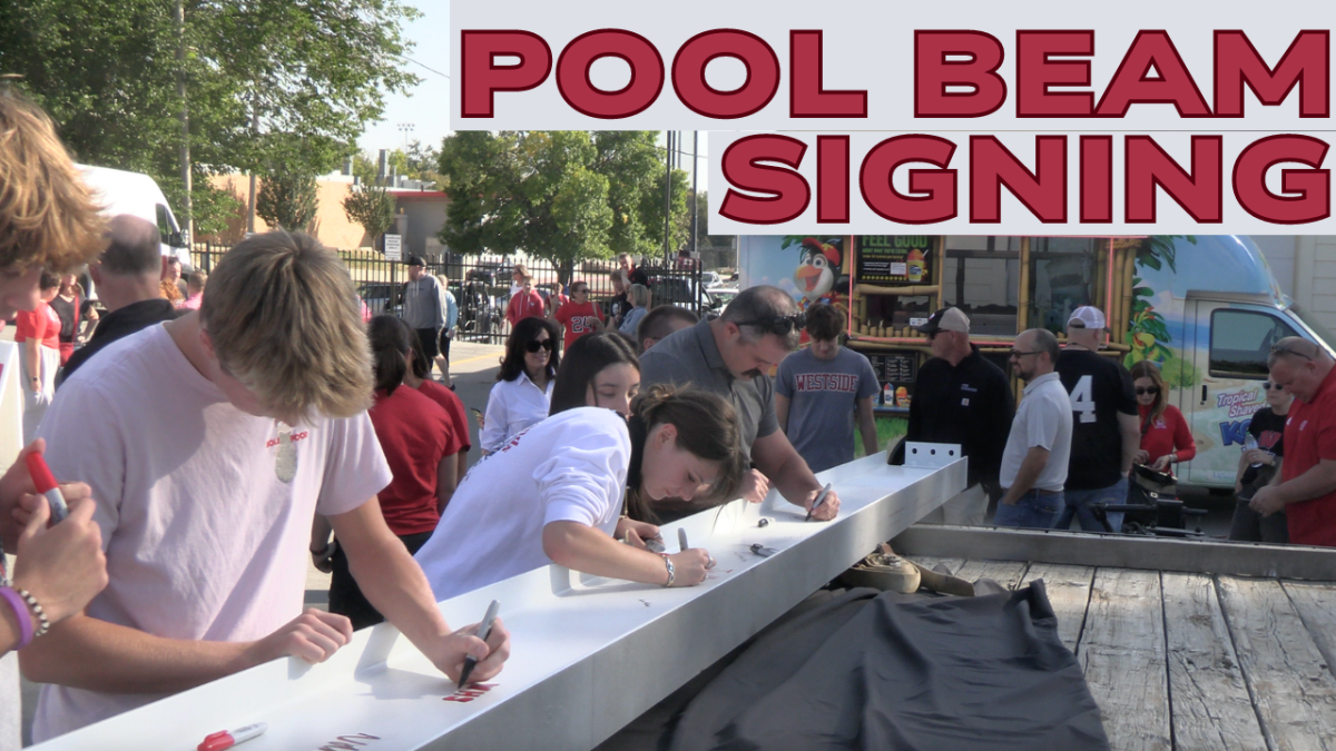 The community leaves its mark on Westside's renovated swimming facility