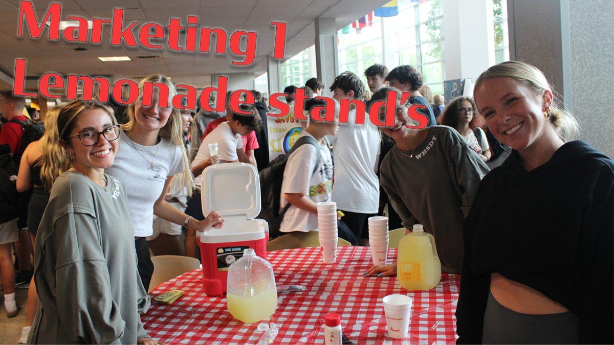 Marketing 1 holds annual Lemonade Stand project to showcase business skills