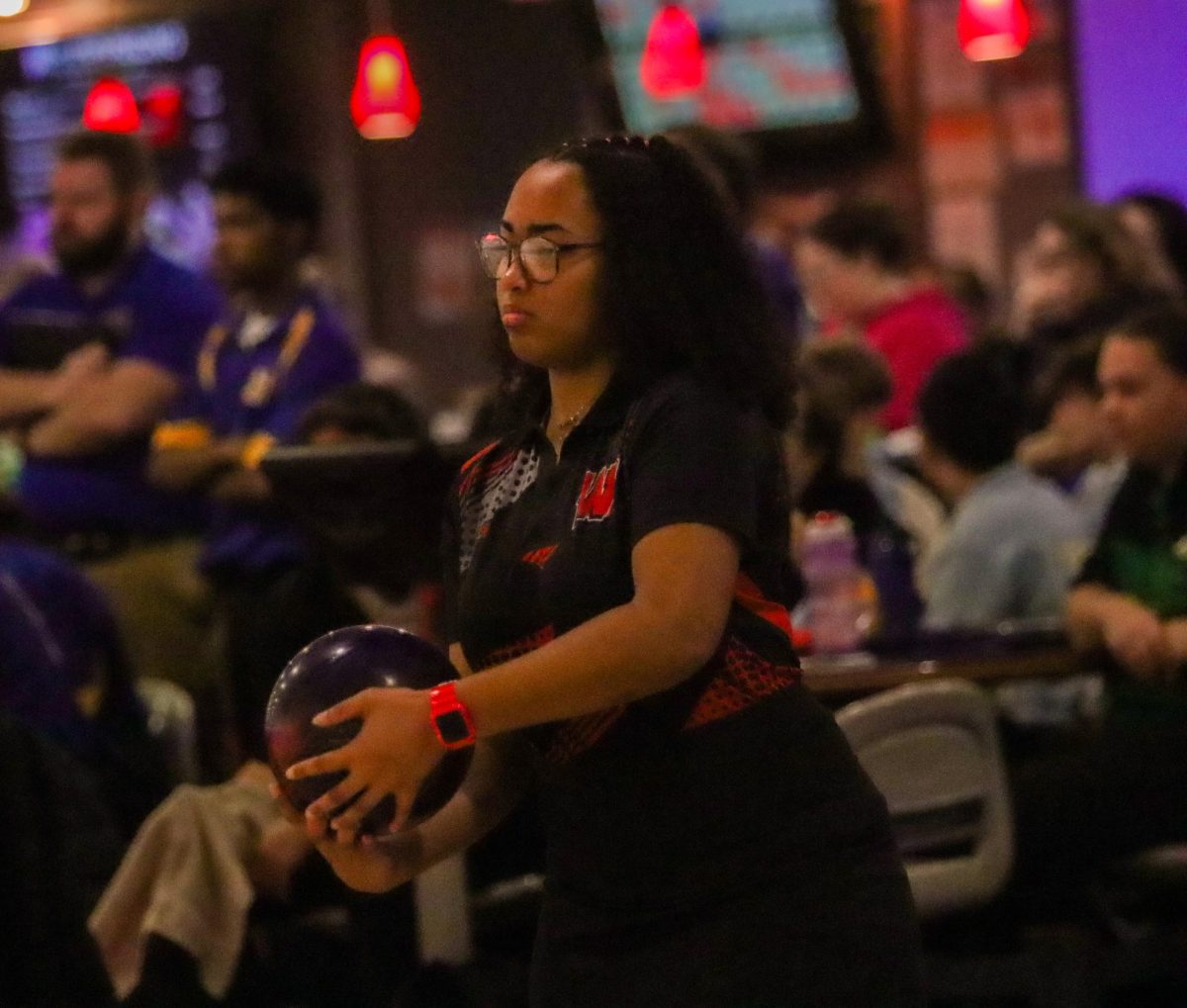 The girls bowling team strikes into the season