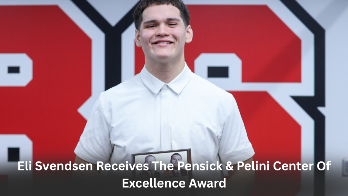 Eli Svendsen Receives The Pensick & Pelini Center Of Excellence Award