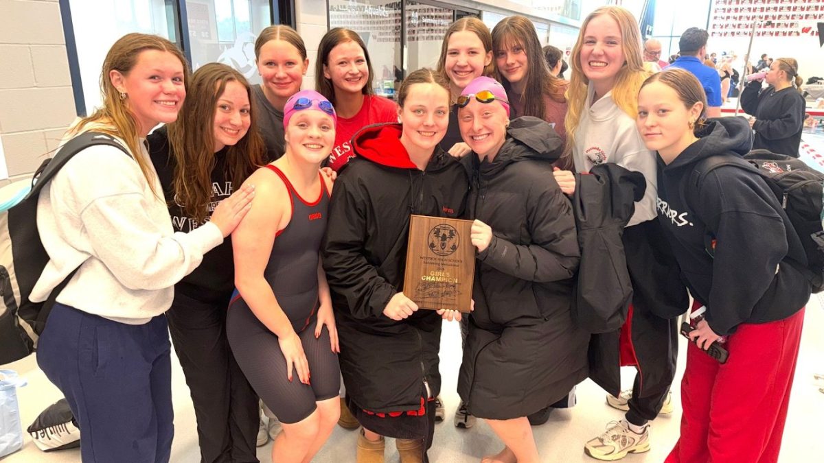 Warrior Swim & Dive Sweep Warrior Invite
