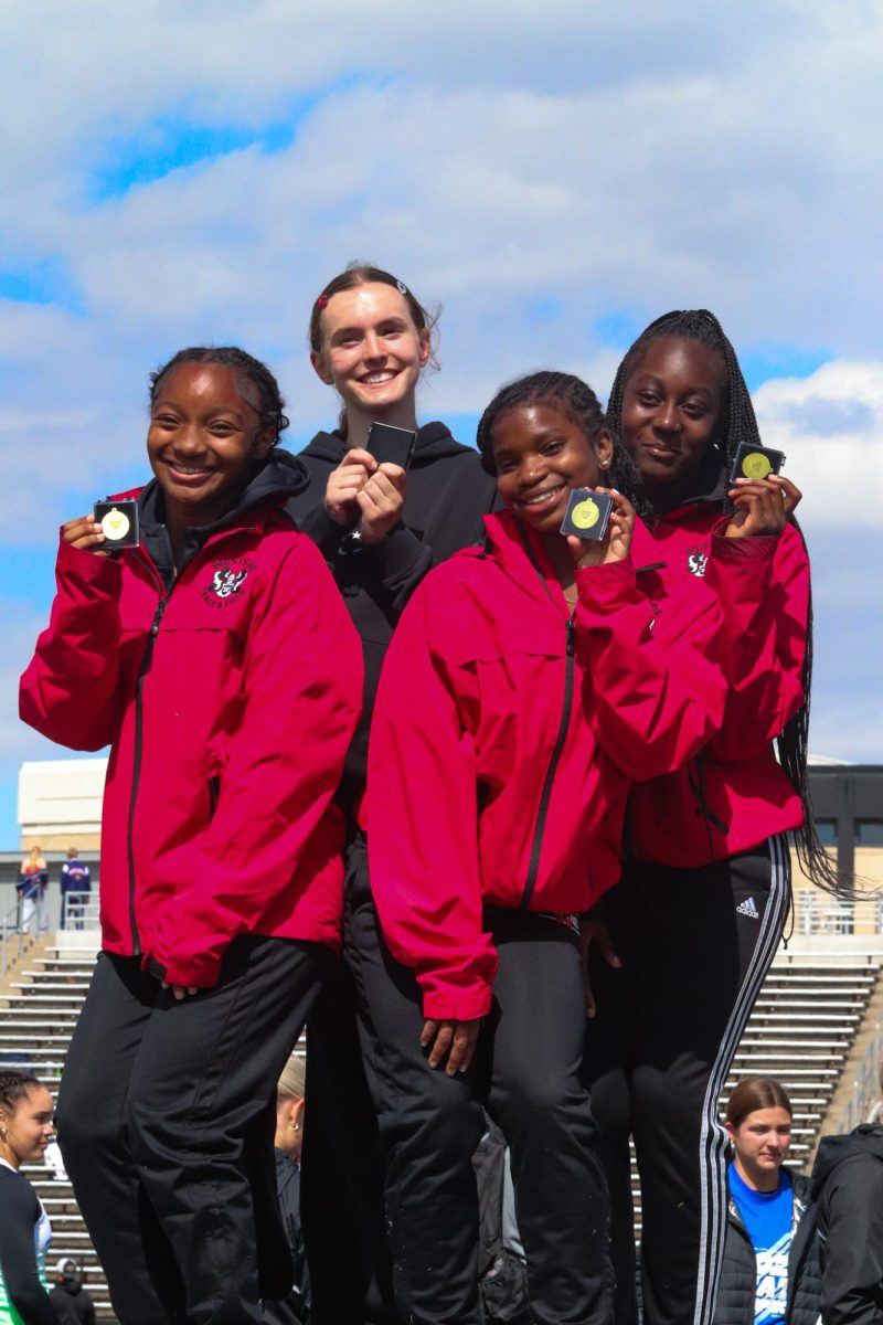 Warriors Dominate Metro Track Meet