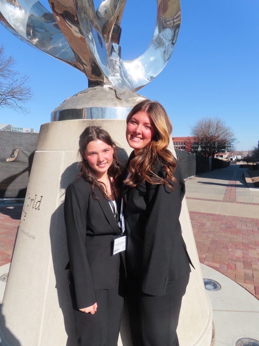 Westside students, Samantha McHugh and Hadley Hansen, win first place at HOSA’s state competition